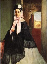 Edgar Degas Marguerite de Gas Norge oil painting art